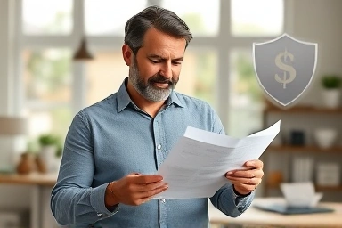 Homeowner securing property tax benefits with strategic planning.
